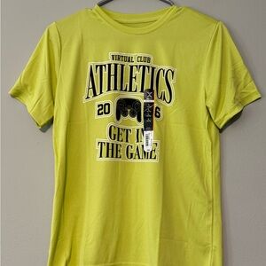 Xersion Lime Green 'Athletics' Graphic Tee